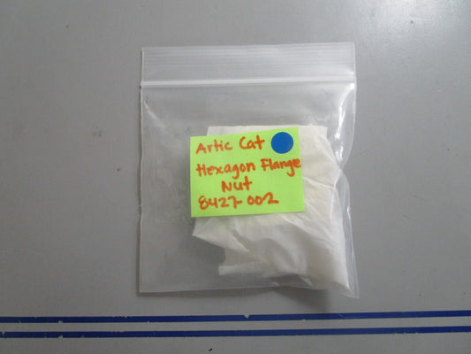 *NEW OEM* (LOT OF 2) 0810 Arctic Cat Hexagon Flange Nut 8427-002