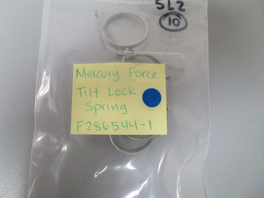 *NEW OEM* (LOT OF 2) 0770 Mercury Quicksilver Tilt Lock Spring F286544-1