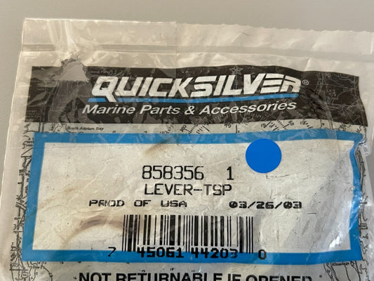 *NEW OEM* 0810 Mercury Quicksilver TSP Lever 858356 1