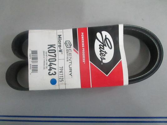 NEW K070443 Gates Century Series Micro-V Serpentine Belt 0820