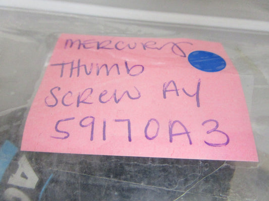 *NEW OEM* 0810 Mercury Quicksilver Thumb Screw Assembly 59170A3
