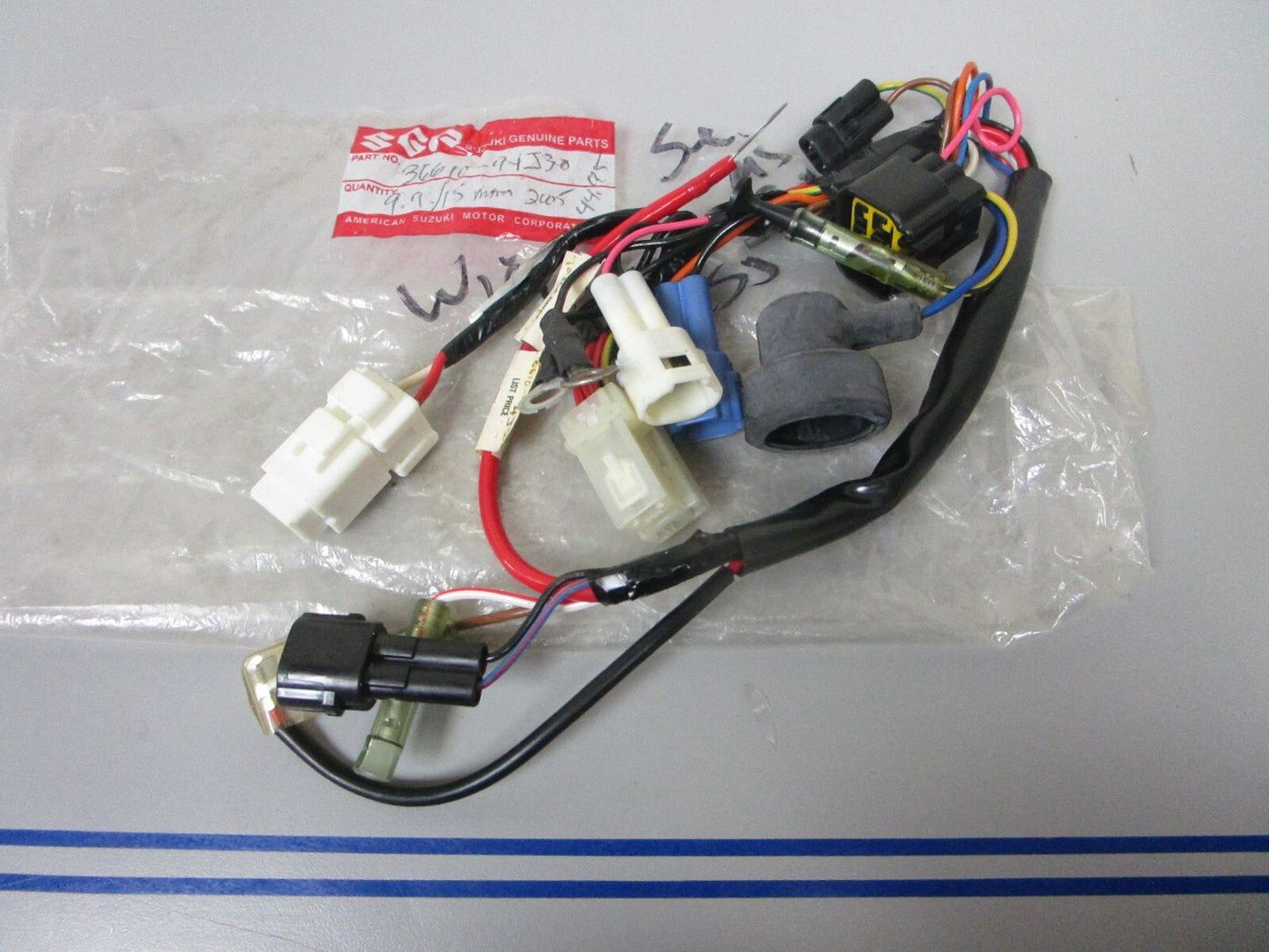 *NEW OEM* 0720 Suzuki 9.9hp 15hp Wire Harness 36610-94J10