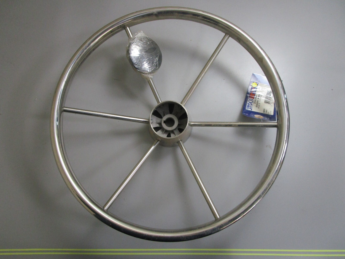 *NEW* 0820 SeaDog Stainless Steel Steering Wheel 230215