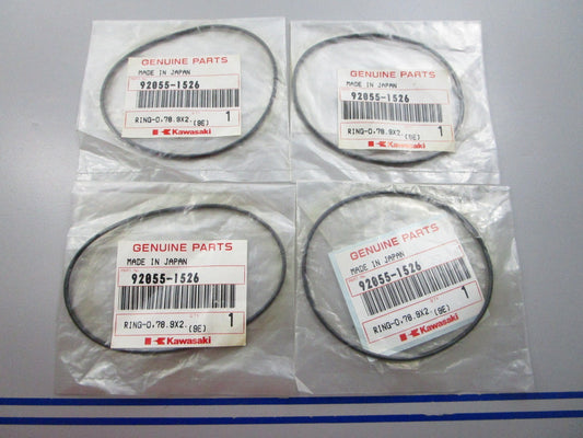 NEW OEM (LOT OF 4) 92055-1526 Kawasaki O-Ring 0810