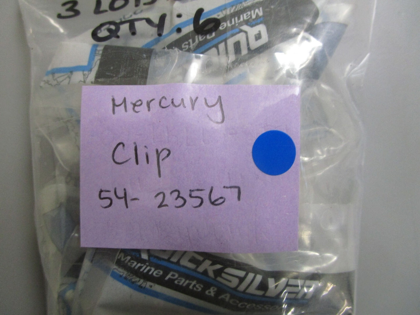 *NEW OEM* (LOT OF 2) 0770 Mercury Quicksilver Cilp 54-23567