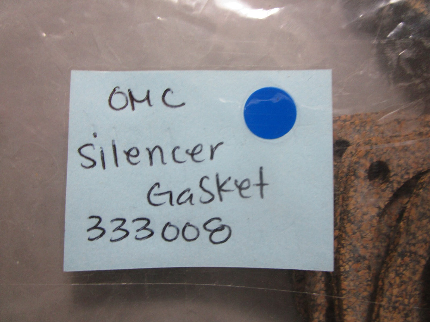 *NEW OEM* 0810 OMC Johnson Evinrude Silencer Gasket 333008 0333008