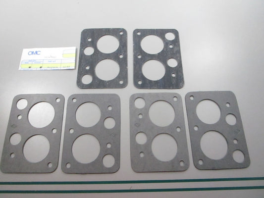 NEW OEM (LOT OF 6) 305586 0305586 OMC Johnson Evinrude Gasket 0810