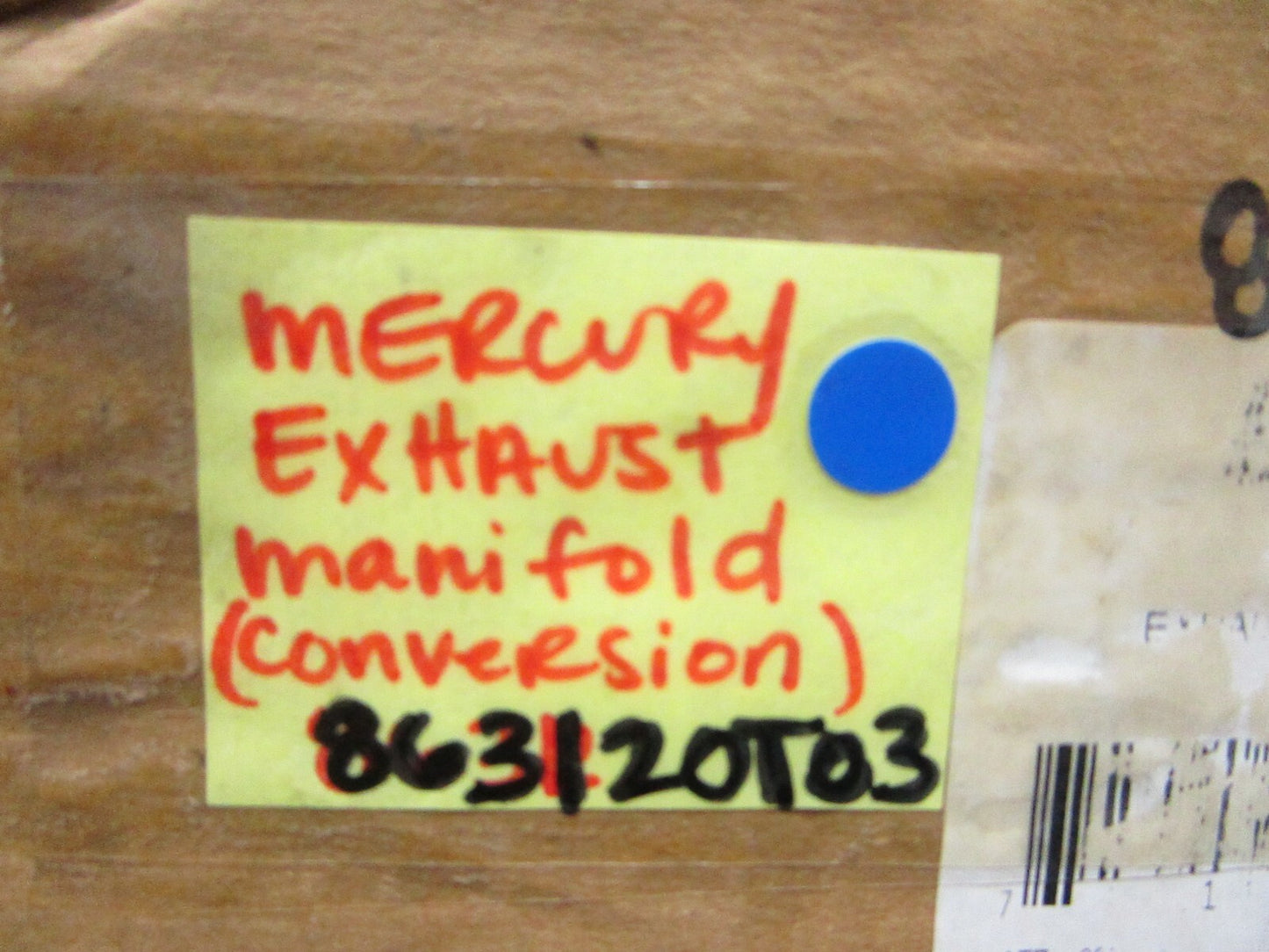 *NEW OEM* 0720 Mercury Quicksilver Exhaust Manifold Assembly 863120T03