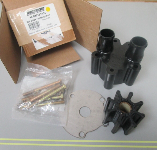 *NEW OEM* 0720 Mercury Quicksilver Water Pump Impeller Body Kit 46-807151A14