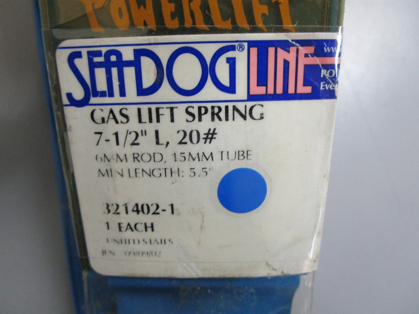 *NEW* 0810 Sea-Dog Gas Lift Spring 321402-1