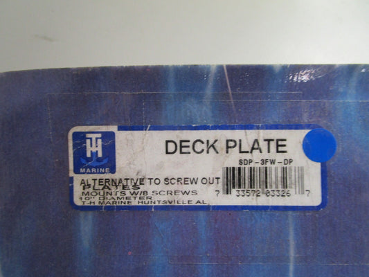 *NEW* 0810 T-H Marine Deck Plate 8DP-3FW-DP