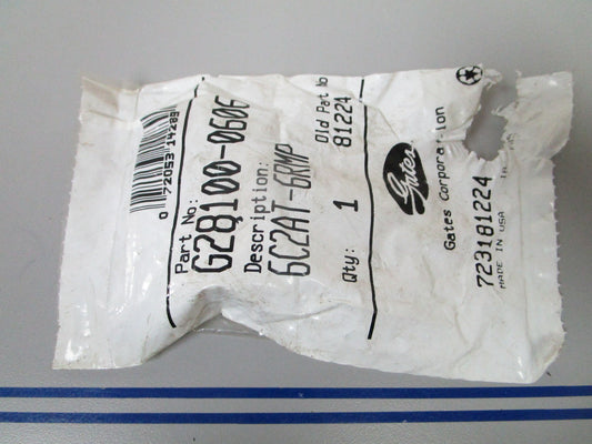 *NEW OEM* 0720 Gates Hydraulic Coupling Adapter G28100-0606