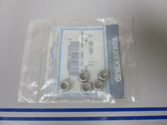 *NEW OEM* (LOT OF 5) 0810 Mercury Quicksilver Nut 11-40138 6
