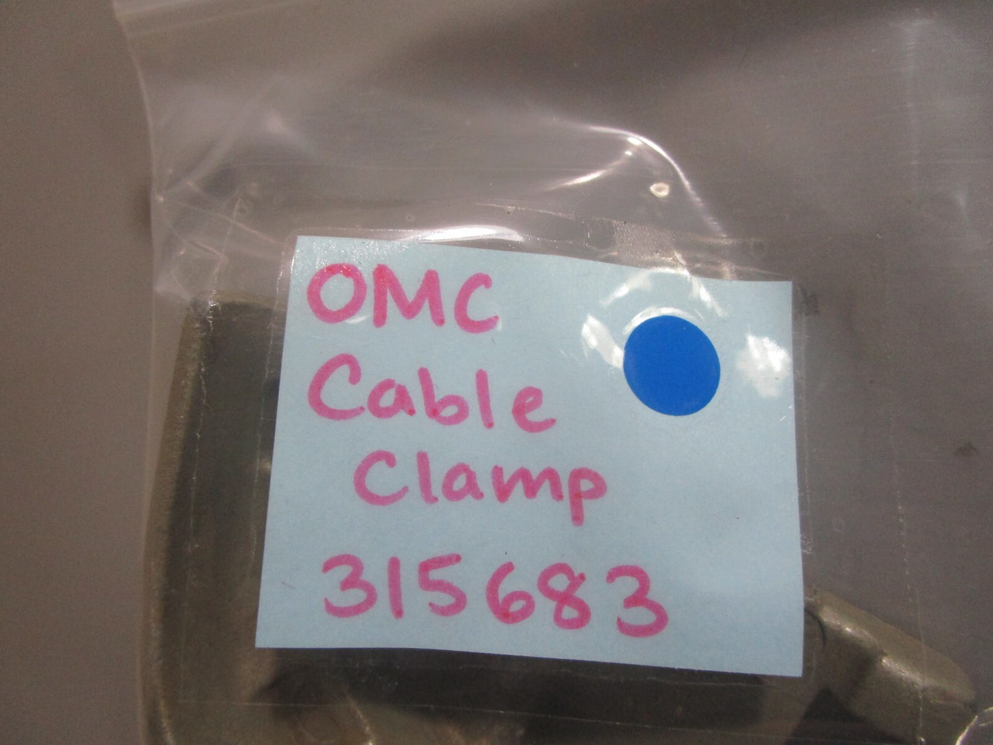 *NEW OEM* 0810 OMC Johnson Evinrude Cable Clamp 315683 0315683