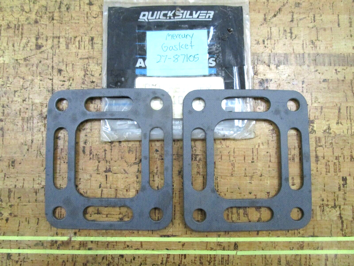 *NEW OEM* (LOT OF 2) 0750 Mercury Quicksilver GASKET 27-87105