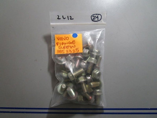 *NEW OEM* (LOT OF 12) 0770 Volvo Penta Flange Screw 3853325
