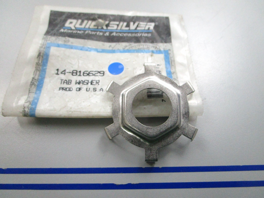 NEW OEM Mercury Quicksilver 14-816629 Tab Washer 0810