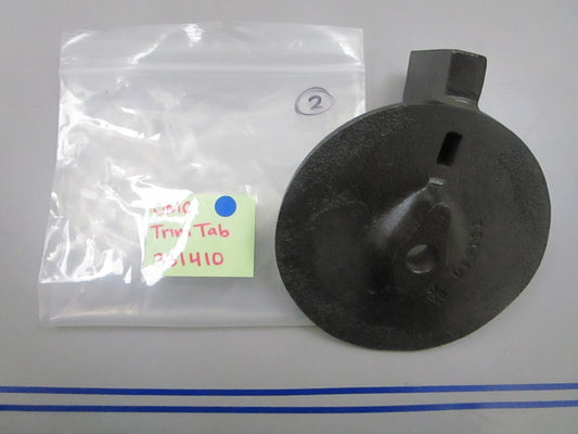*NEW OEM* 0810 OMC Johnson Evinrude Trim Tab 331410 0331410