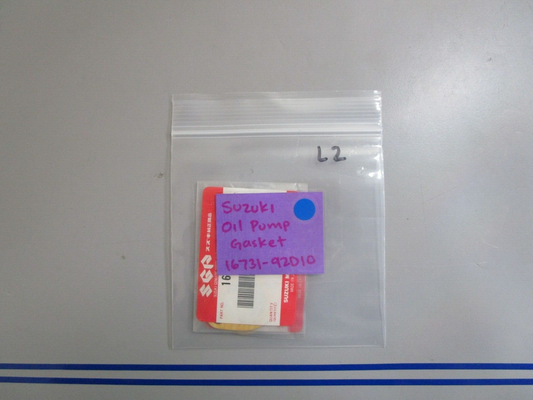 *NEW OEM* (LOT OF 2) 0770 Suzuki Oil Pump Gasket 16731-92010