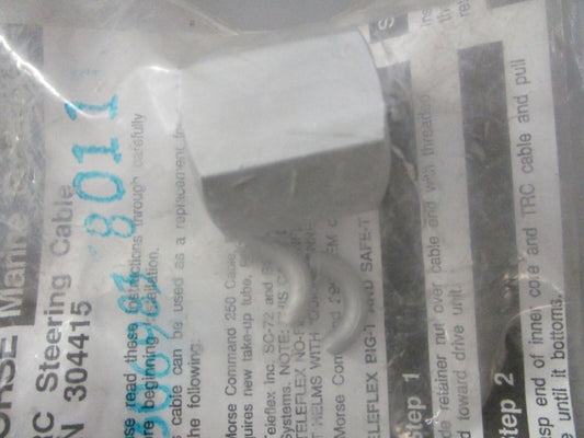 *NEW* 0810 Morse TRC Steering Cable Nut 304415 306983