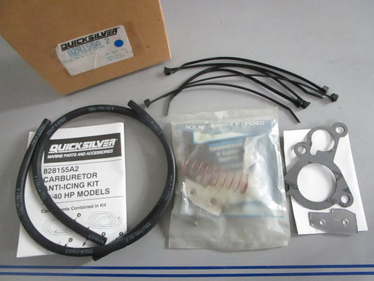 NEW OEM 828155A2 Mercury Quicksilver Carburetor Anti-Icing Kit 0820