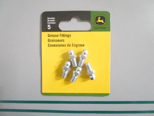 NEW OEM (LOT OF 5) JD7803 John Deere Grease Fitting 0820