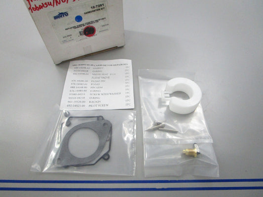 NEW 18-7291 Replaces: 346-87122-0 6H1-W0093-01-00 Sierra Carburetor Kit 0810