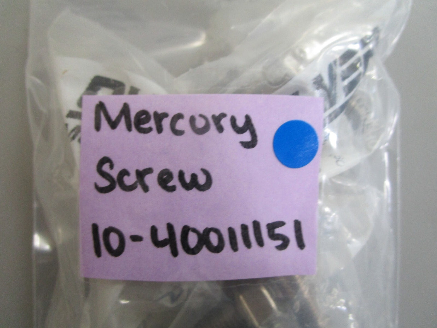 *NEW OEM* (LOT OF 5) 0720 Mercury Quicksilver Screw 10-40011151