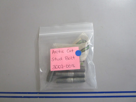 *NEW OEM* (LOT OF 2) 0810 Arctic Cat Stud Bolt 3002-008