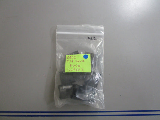 *NEW OEM* (LOT OF 2) 0810 OMC Johnson Evinrude Tilt Lock Knob 329012 0329012