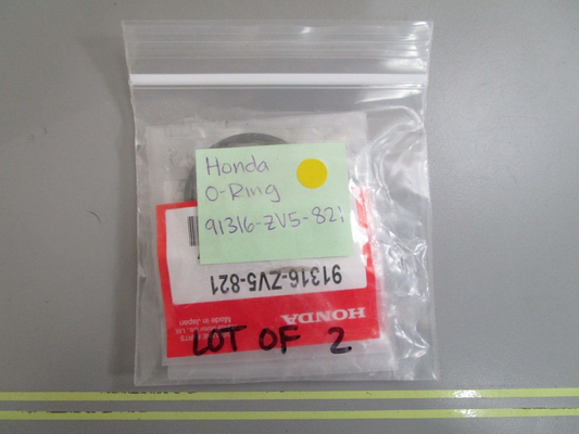 *NEW OEM* (LOT OF 2) 0770 Honda Valve O-Ring 91316-ZV5-821