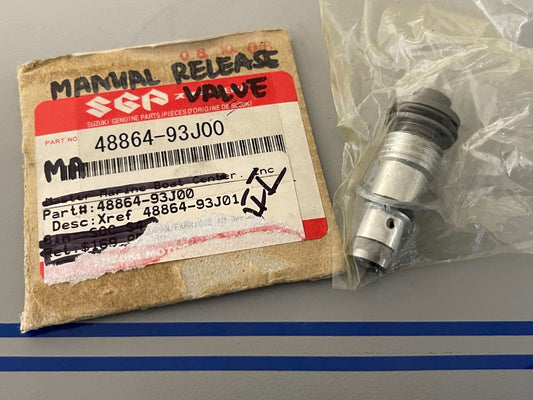 *NEW OEM* 0810 Suzuki Manual Release Valve 48864-93J00
