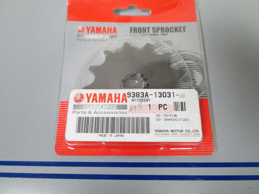NEW OEM 9383A-13031-00 Yamaha 13T Front Sprocket 0720