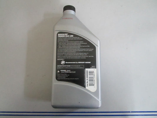 *NEW OEM* 0820 Mercury Quicksilver Premium Gear Lube 92-858058Q01