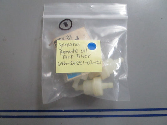 *NEW OEM* 0810 Yamaha Remote Oil Tank Filter 646-24251-02-00