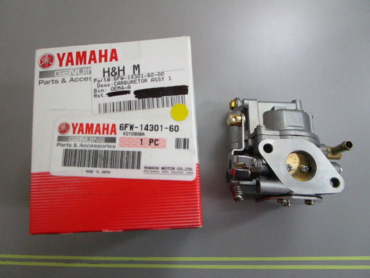 *NEW OEM* 0820 Yamaha Carburetor Assy 1 6FW-14301-60-00