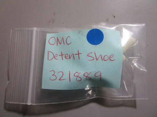 *NEW OEM* 0720 OMC Johnson Evinrude Detent Shoe 321889 0321889