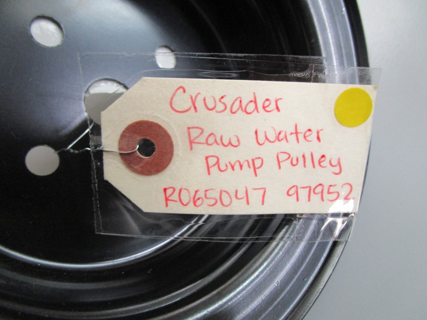 *NEW* 0820 Crusader Raw Water Pump Pulley R065047 97952