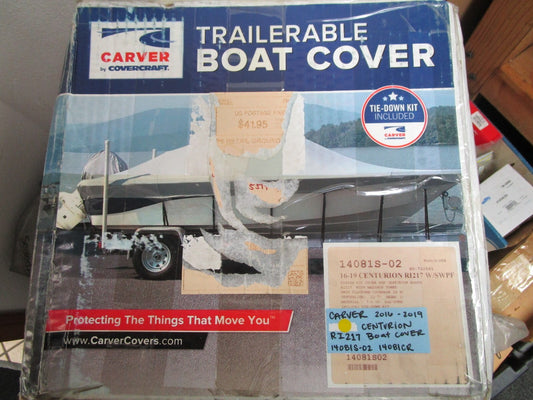 *NEW* 0720 Carver 2016- 2019 Centurion RI217 Boat Cover 14081S-02 14081CR