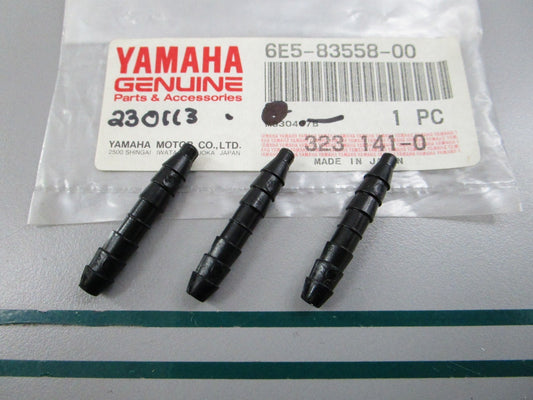 NEW OEM (LOT OF 3) 6E5-83558-00-00 Yamaha Nipple End 0810