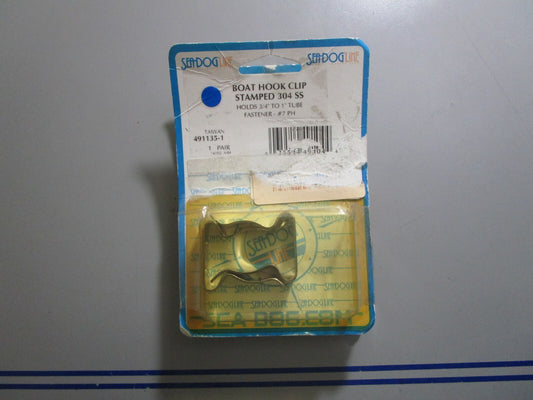 *NEW* 0810 Sea-Dog Line 304 SS Stamped Boat Hook Clip 491135-1