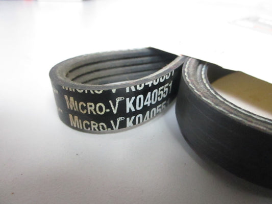 NEW K040551 Gates Micro-V 9/16" x 55 ¾" Serpentine Belt 0720