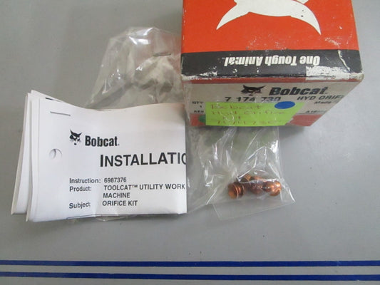 *NEW OEM* 0820 Bobcat Orifice Kit 7174730