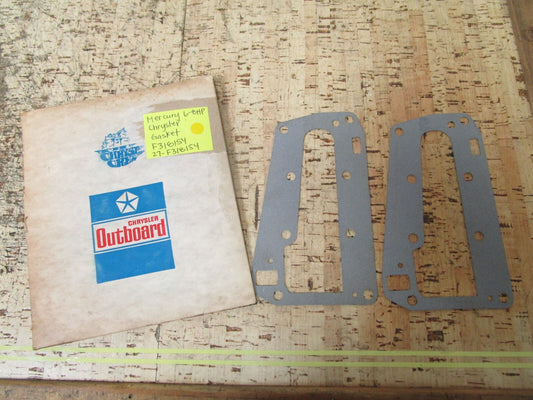 *NEW OEM* (LOT OF 2) 0810 Mercury Chrysler 6-8HP Gasket F318154 27-F318154