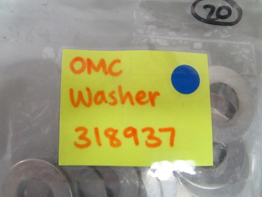 *NEW OEM* (LOT OF 4) 0810 OMC Johnson Evinrude Washer 318937 0318937