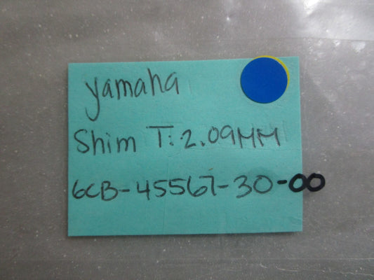 *NEW OEM* 0810 Yamaha Shim (T:2.09MM) 6CB-45567-30-00