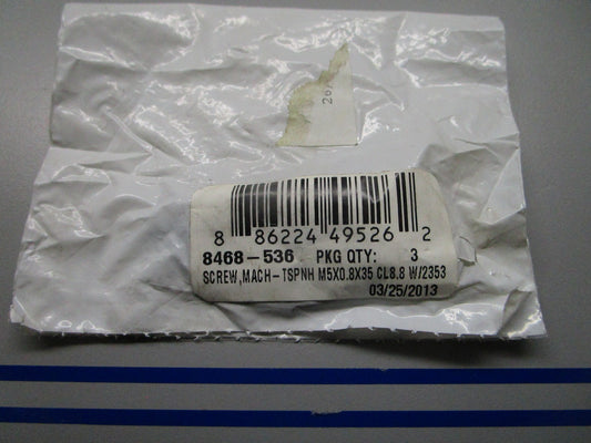*NEW OEM* (LOT OF 3) 0720 Arctic Cat Screw 8468-536