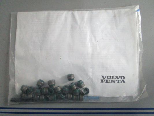NEW OEM Volvo Penta 877073 Valve Stem Seal Kit 0820
