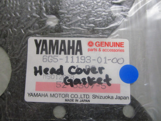 *NEW OEM* 0810 Yamaha Head Cover Gasket 6G5-11193-01-00