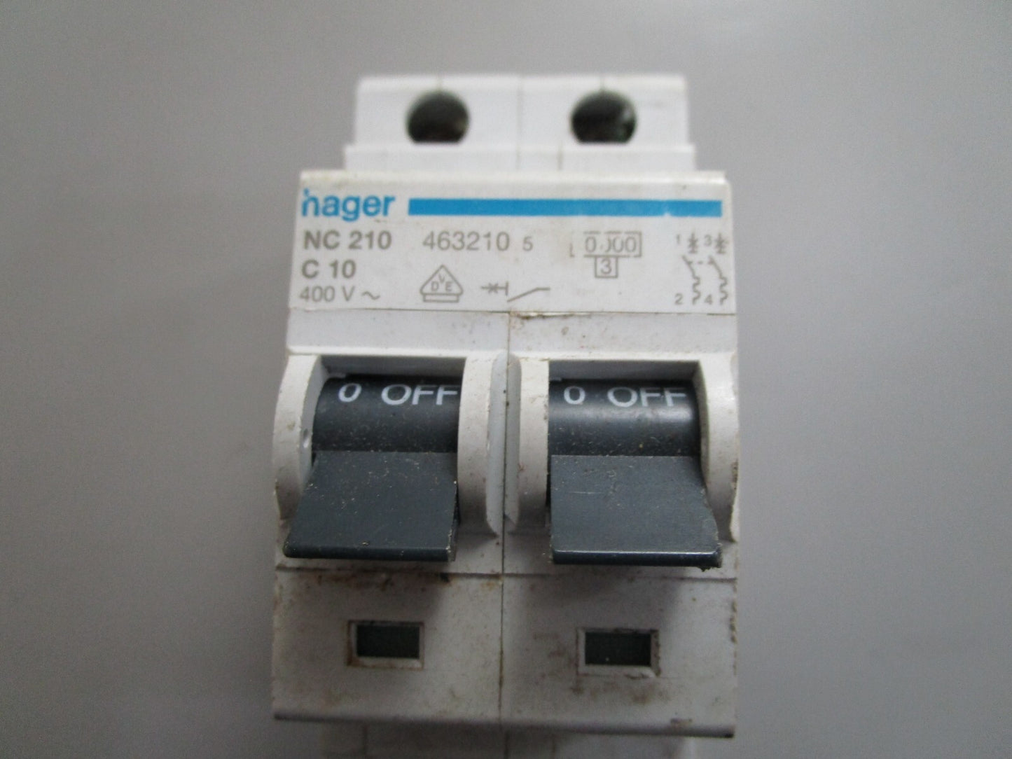 *NEW* 0820 Hager NC210 Circuit Breaker 463210